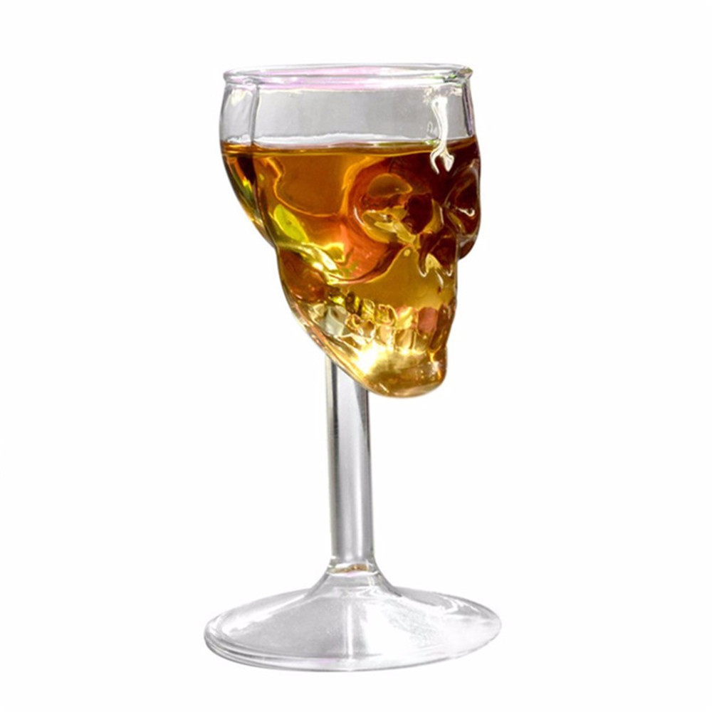 High Boron Silicon Glass Vodka Whisky Observation Skulls Wine Goblet