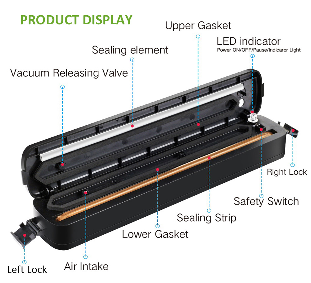 LP - 11 Vacuum Sealer Home Automatic Packing Machine