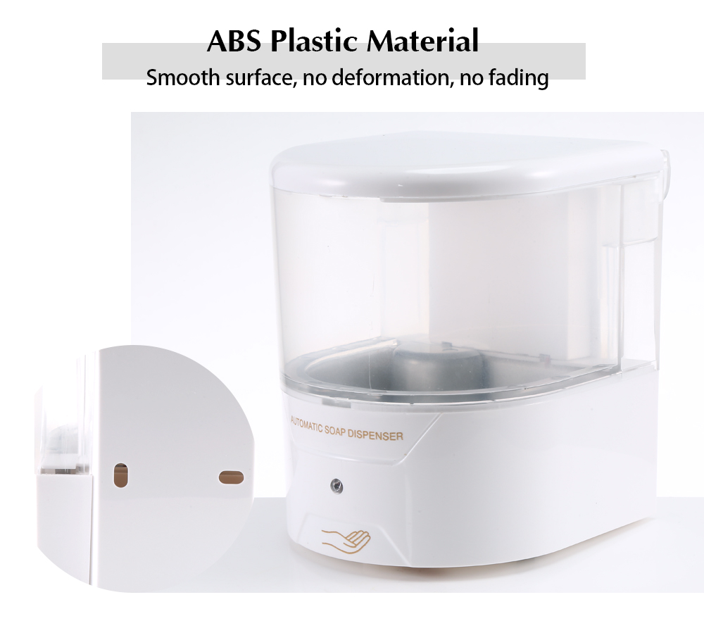 600ML Infrared Sensing Wall-mounted Automatic Soap Dispenser