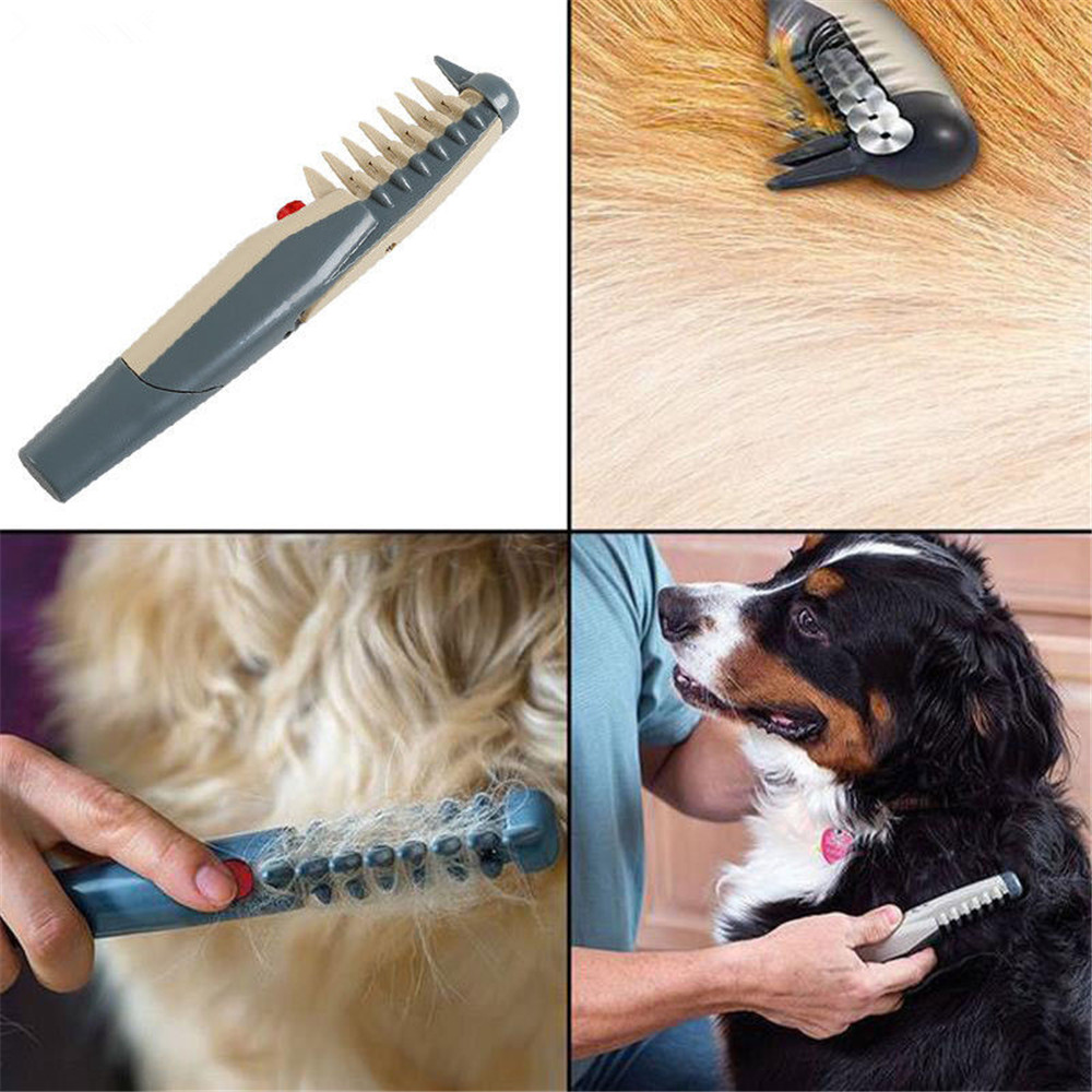 Pet Dog Grooming Comb Hair Trimmer Knot Out Tangles Tool Brushes Supplies