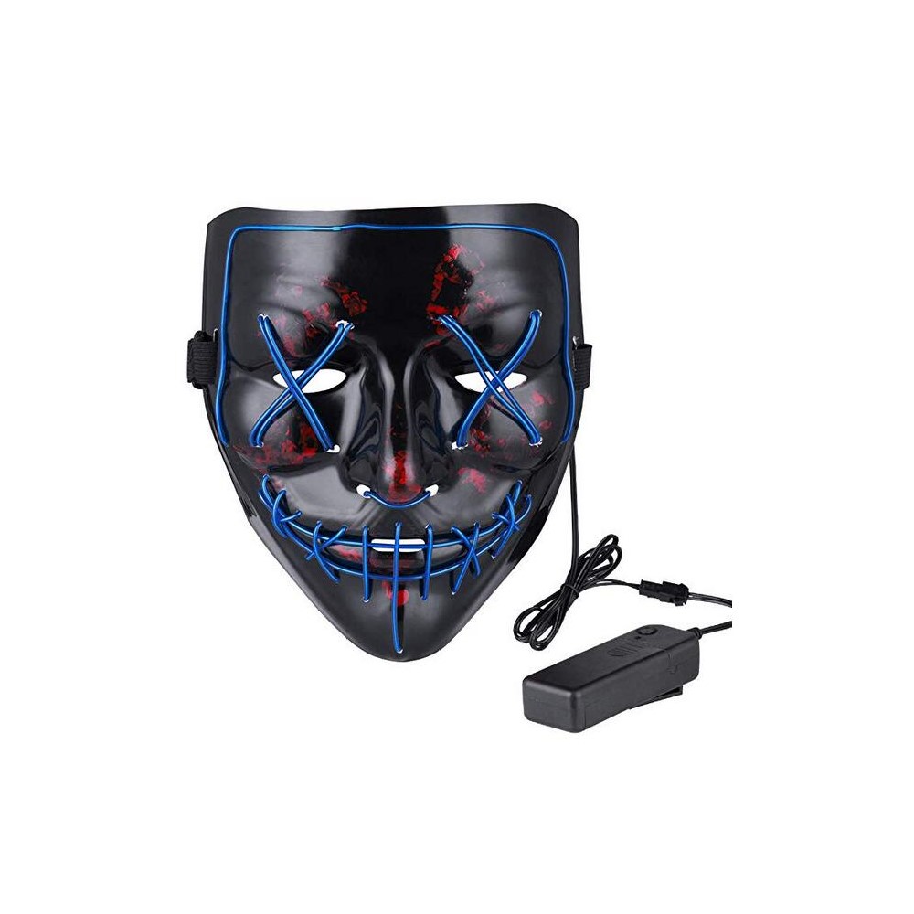 Mask LED Light up Purge Mask for Festival Cosplay Costume