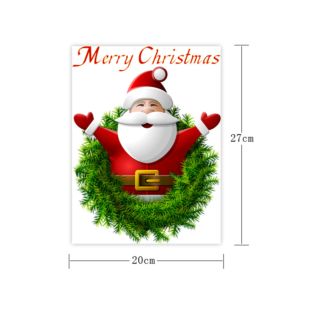 Santa Claus PVC Wall Sticker