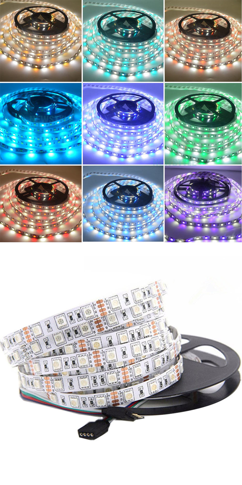 Music Light Strip 5 Meters 300 Lights Sound Control Rhythm LED Waterproof