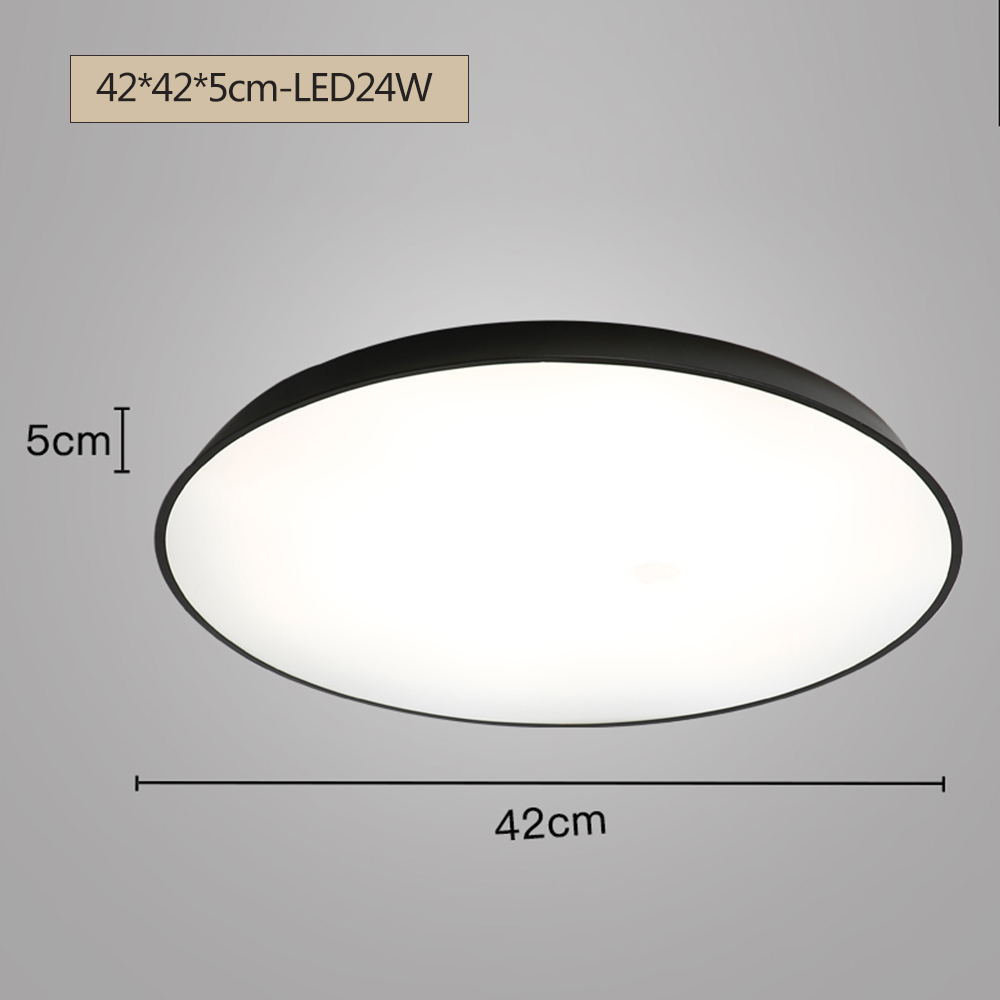 24W Modern LED Ceiling Light Sumper Thin Flush Mount 110V