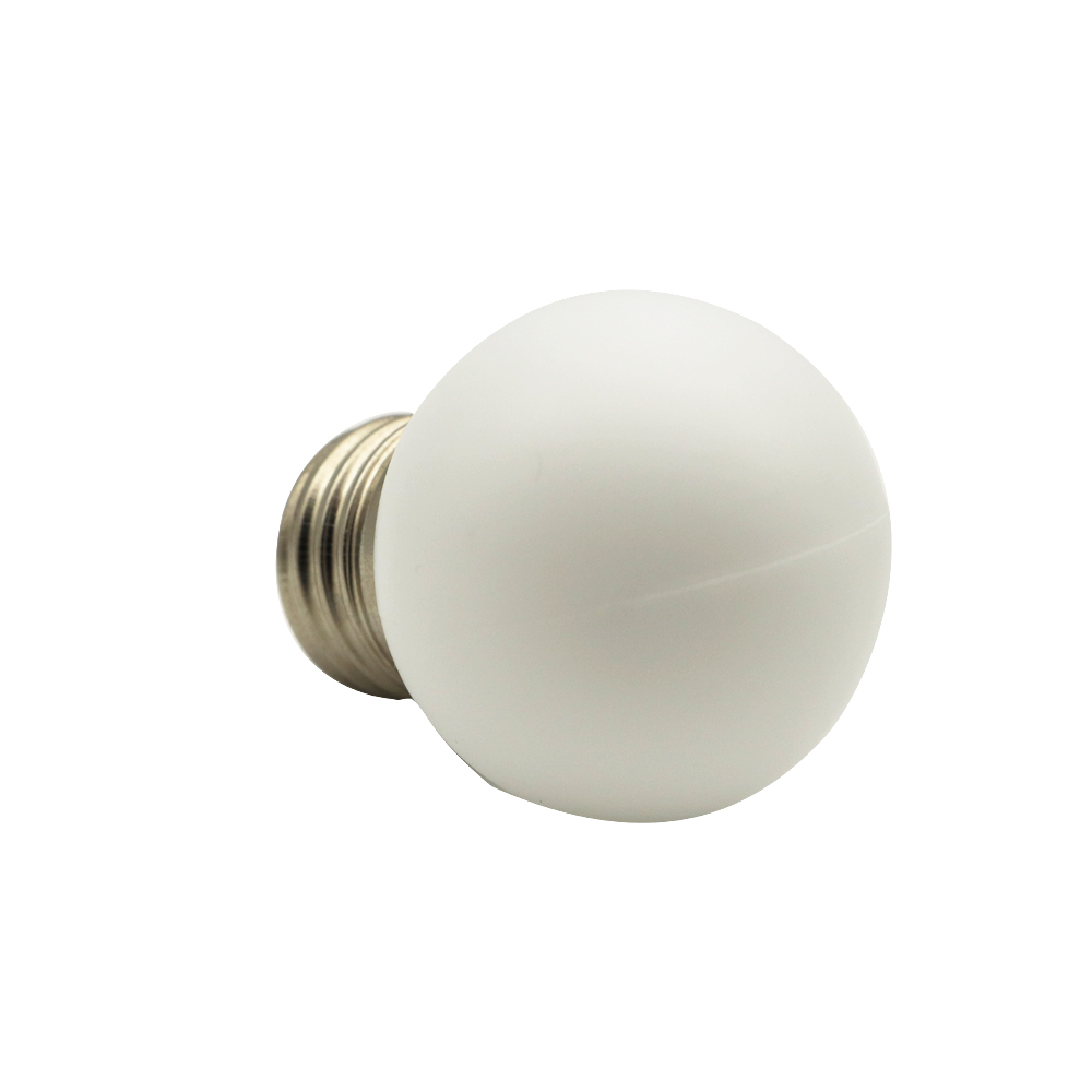 1W E27 LED Globe Bulbs G45 Beads SMD 3528 Warm White 220V for Decoration