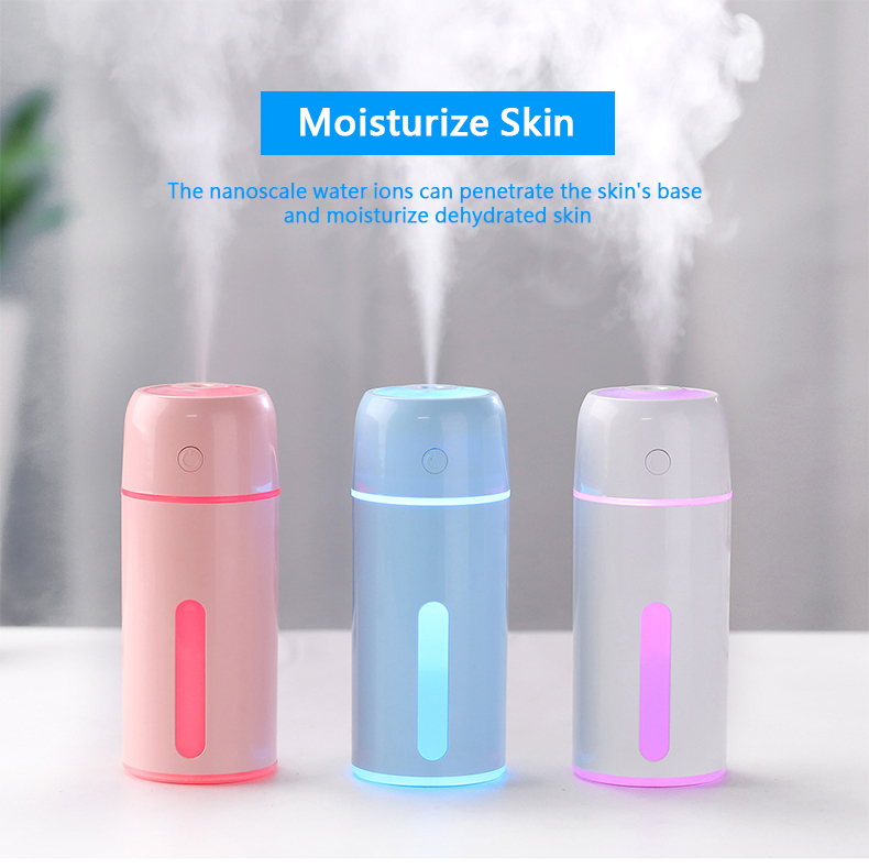 USB Mini Air Humidifier Portable Mist Maker Aroma Fogger Diffuser