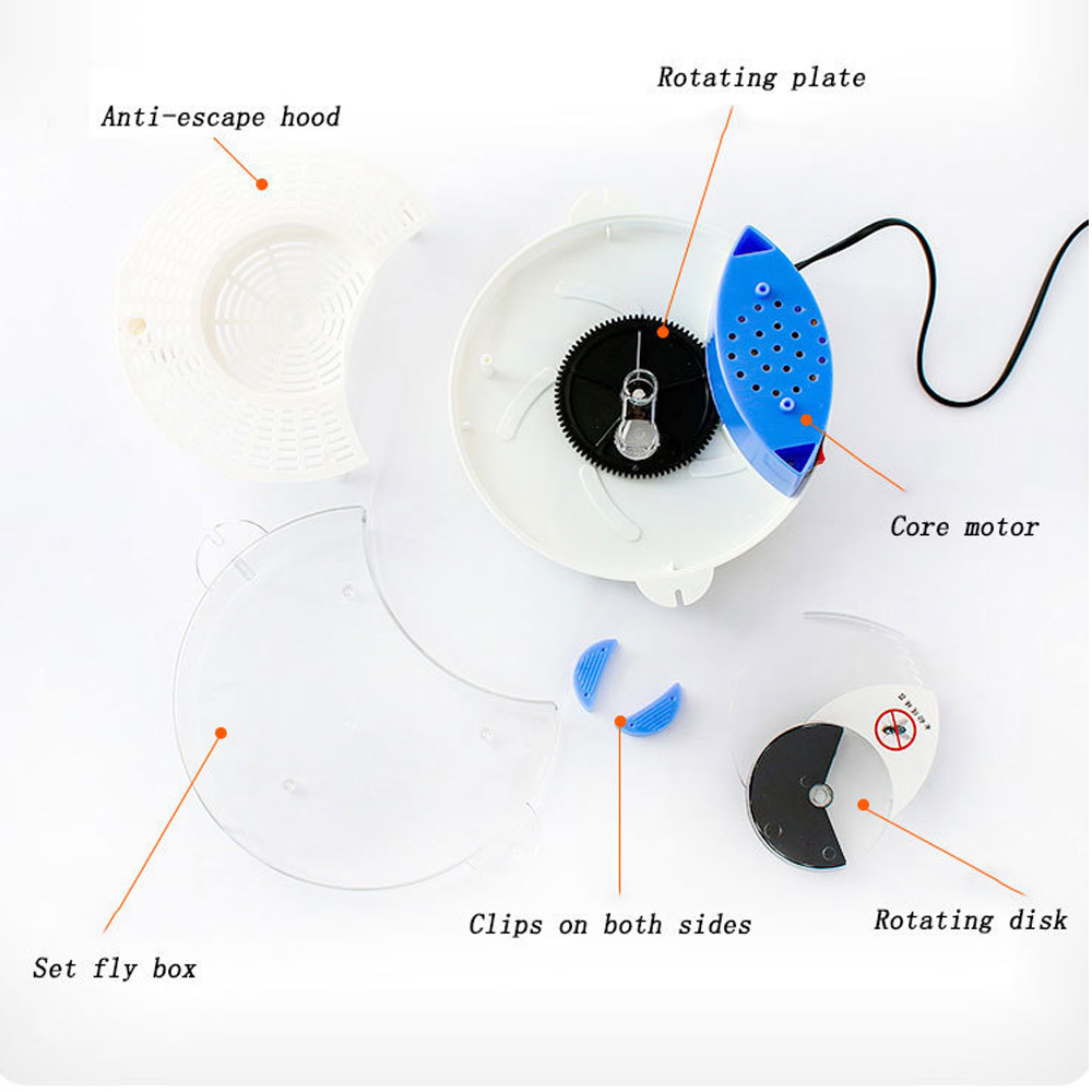 Electric Fly Catcher with Predation