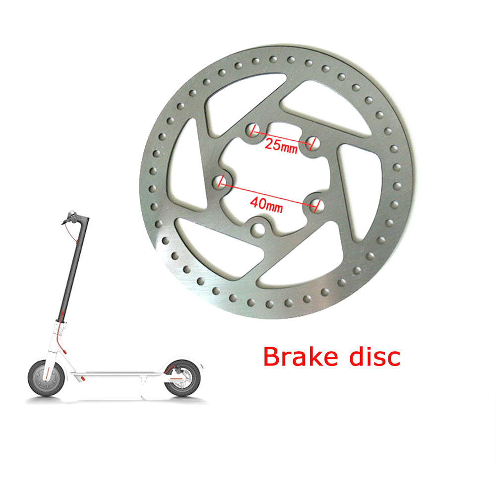 Electric Scooter Brake Disc Rotors Pads Replacement Parts for Xiaomi Mijia M365