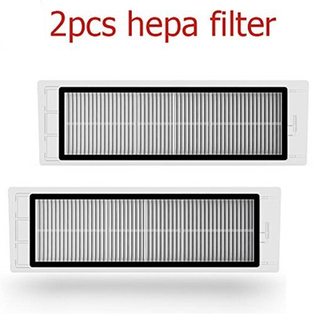2pcs adapter XiaoMi sweeping robot filter efficient HEPA washable filter