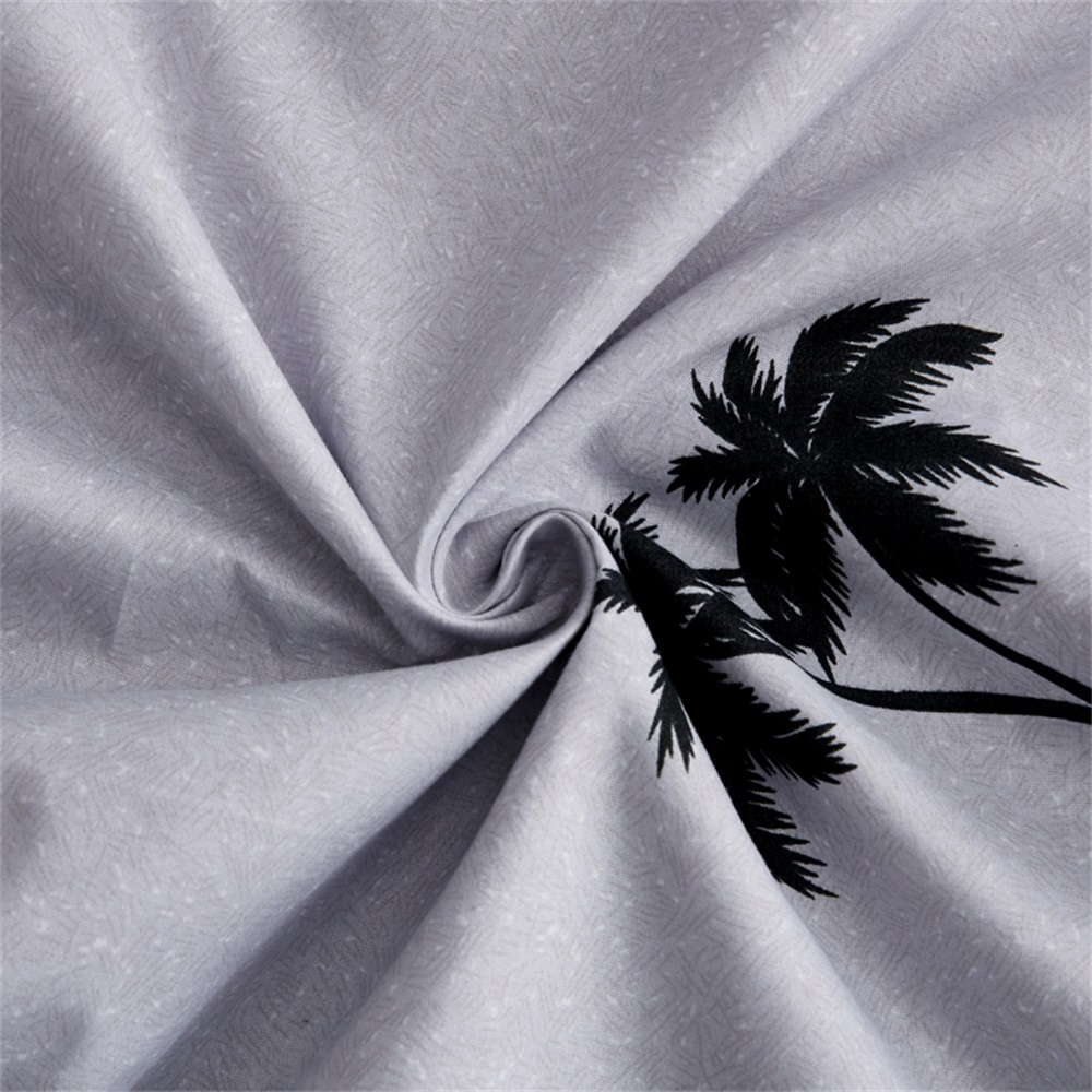 OMONNES Four Simple Bed Sheets Covered with Coconut Forest