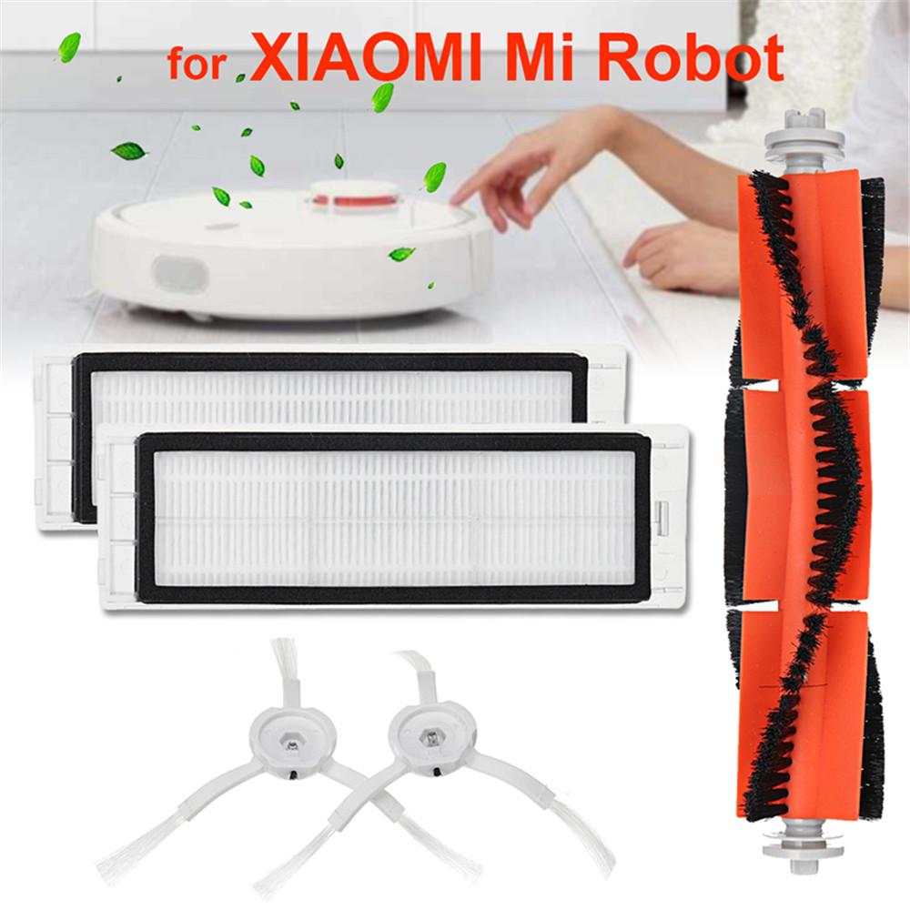 Main Brush Filters Side Brushes Accessories for XIAOMI MI Robot