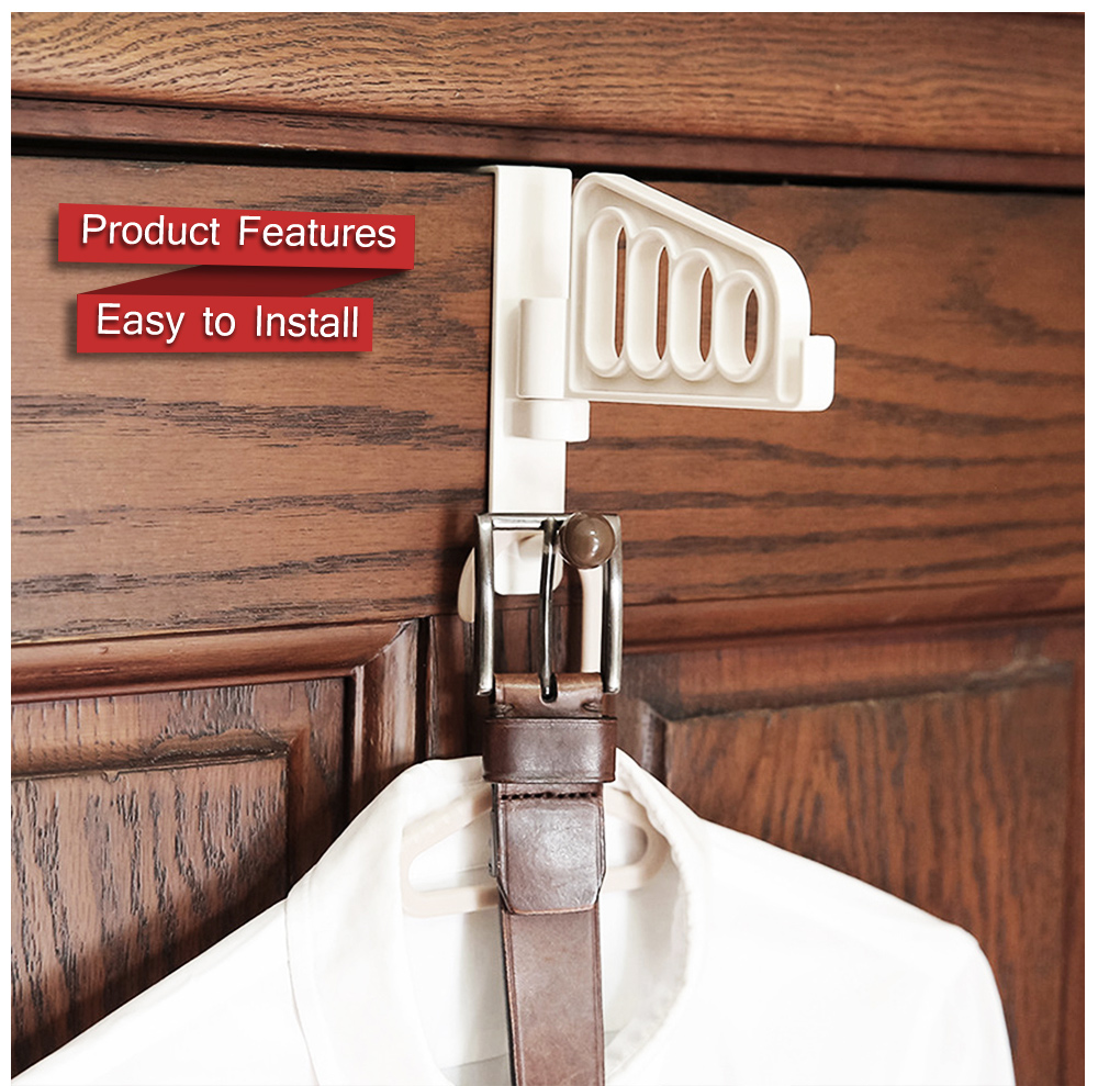 Creative Door Hanger Clothes Hook Rack Storage Holder