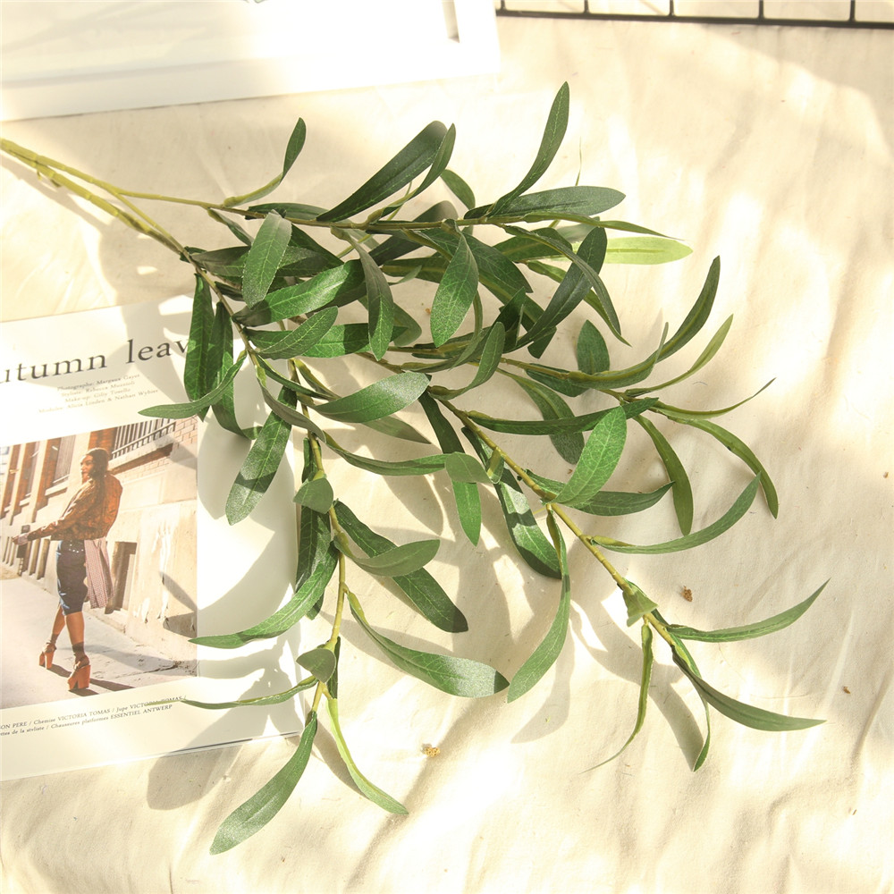 Vivid Artificial Olive Leaves Home Wedding Party Decorations