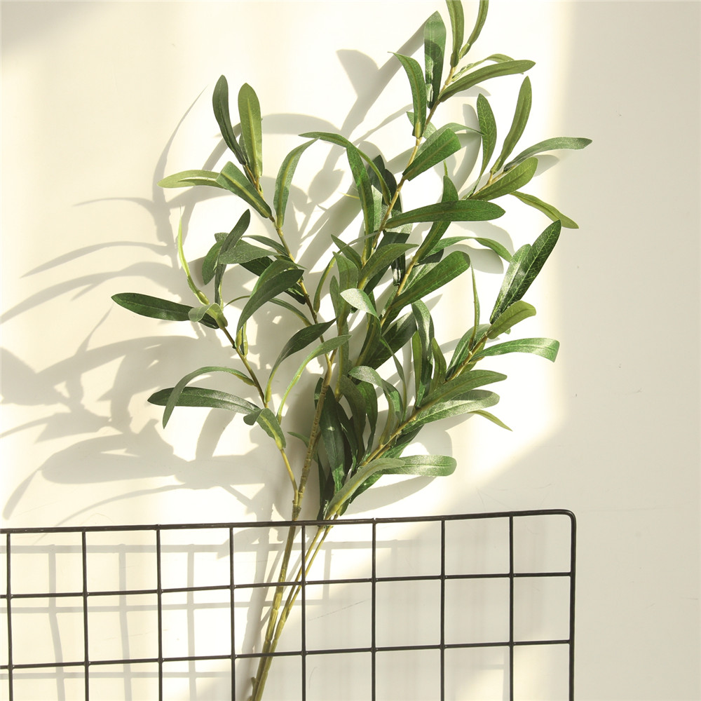 Vivid Artificial Olive Leaves Home Wedding Party Decorations