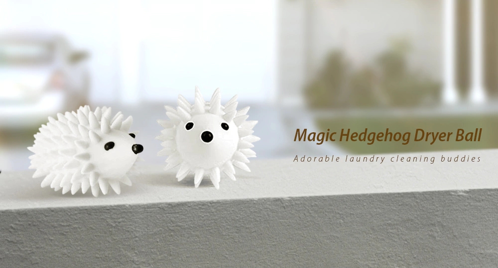 Creative Magic Hedgehog Dryer Ball 2Pcs