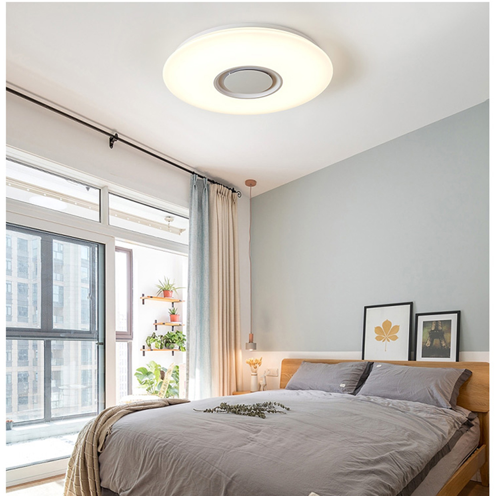 CQ-GE24QB-GS Smart Music Bluetooth Roof Lighting Bedroom Lamp APP 24W Round