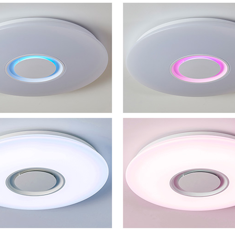 CQ-GE24QB-GS Smart Music Bluetooth Roof Lighting Bedroom Lamp APP 24W Round