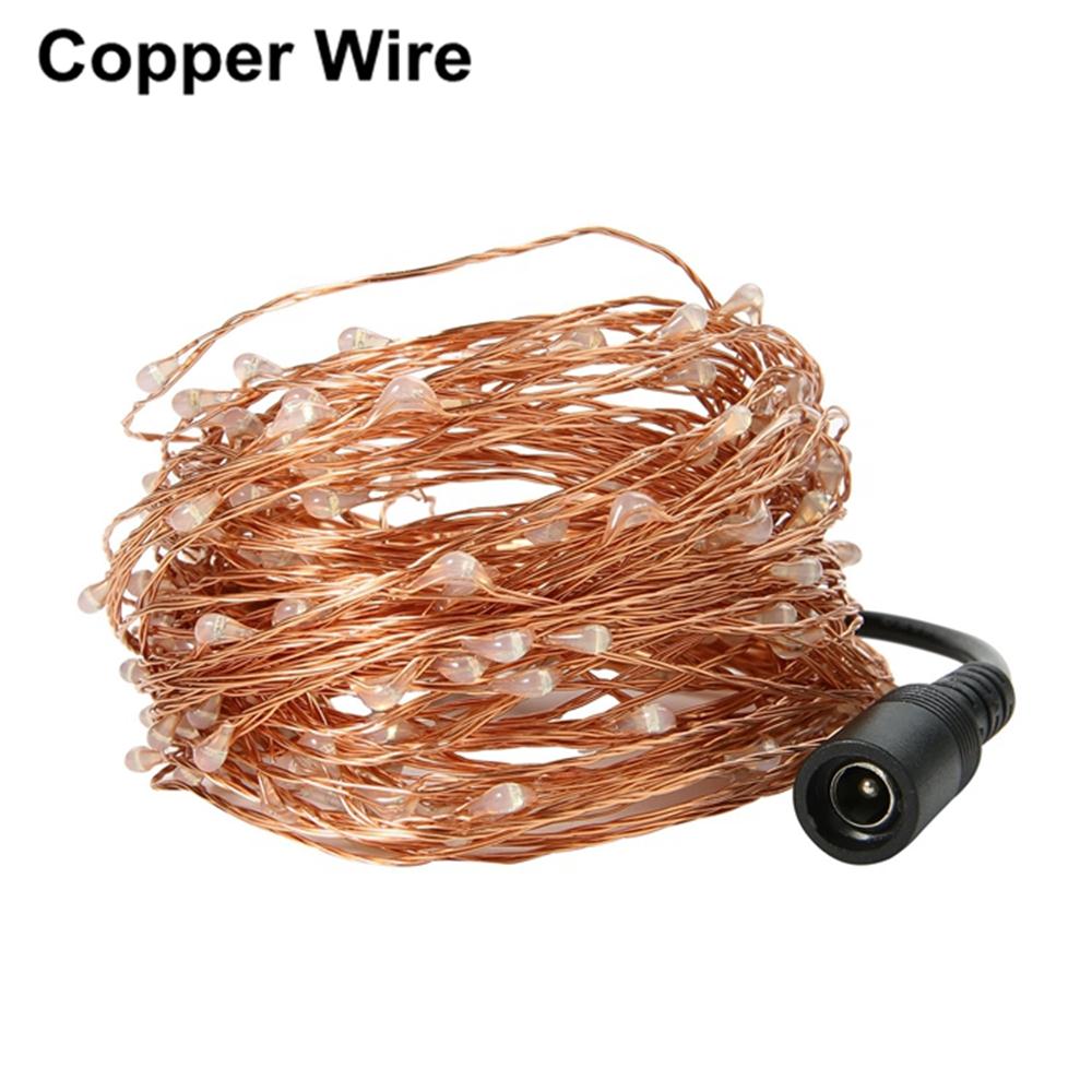 10 Meters 100 Light Copper Wire Light String Holiday Lights LED Timbo Christmas
