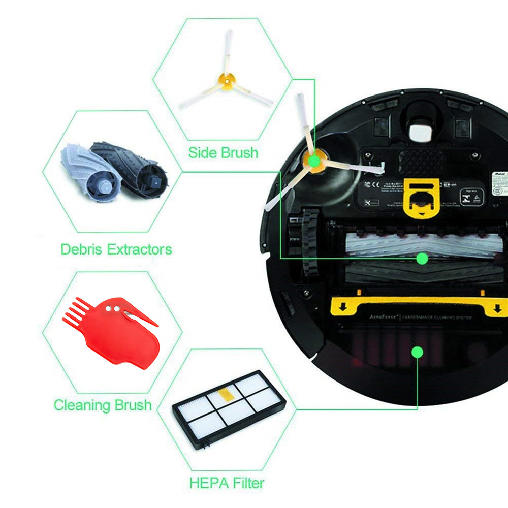 iRobot Roomba 890 891 894 860 861 880 870 980 960 964 Vacuum Cleaner Accessories