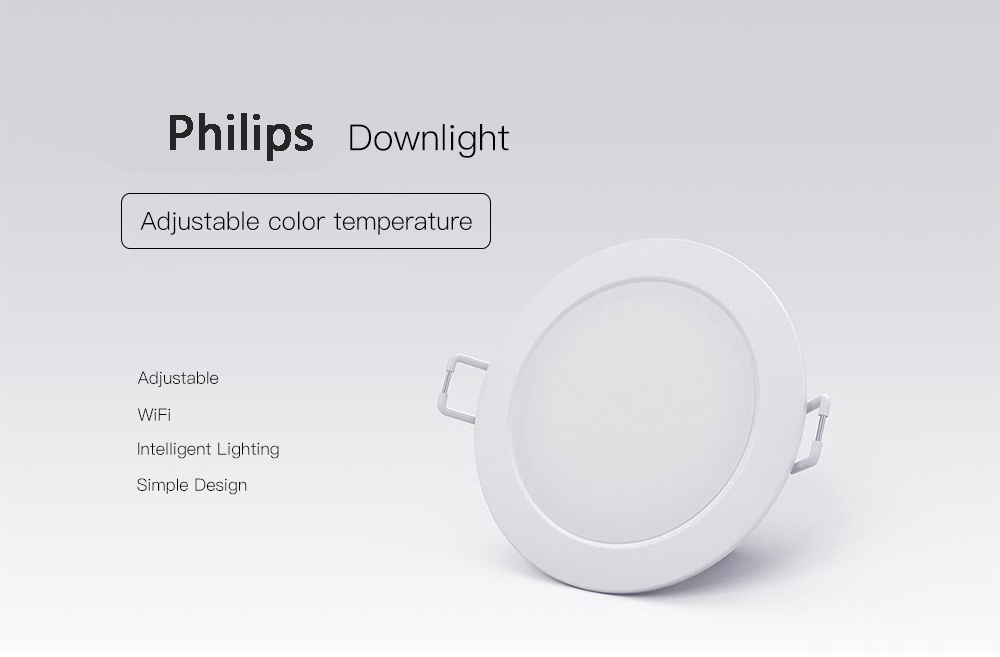PHILIPS 9290012799 200lm 3000 - 5700k Adjustable Color Temperature Downlight ( Xiaomi Ecosysterm Product )