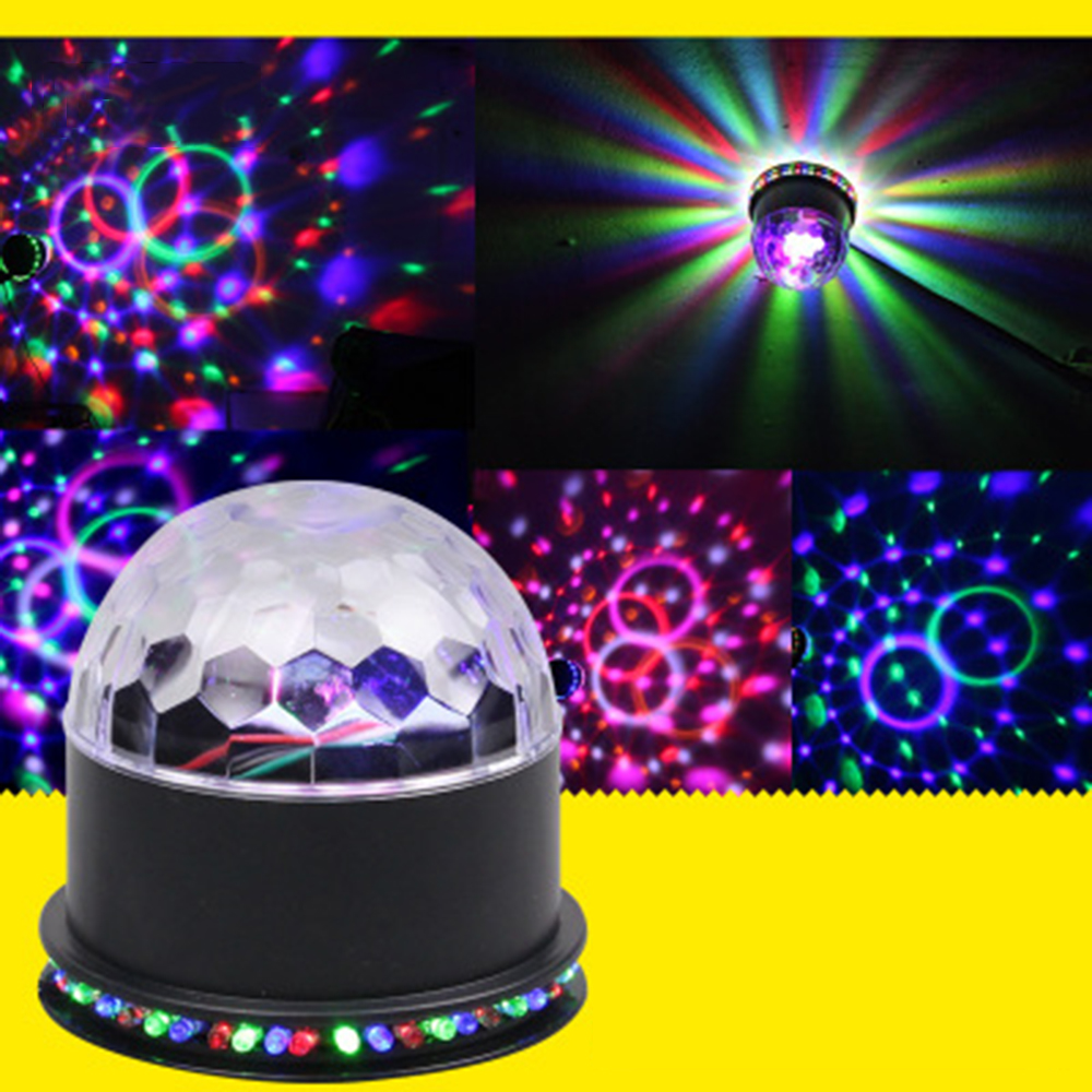 Led Stage Light Two-In-One Magic Ball Colorful Horse Racing Light