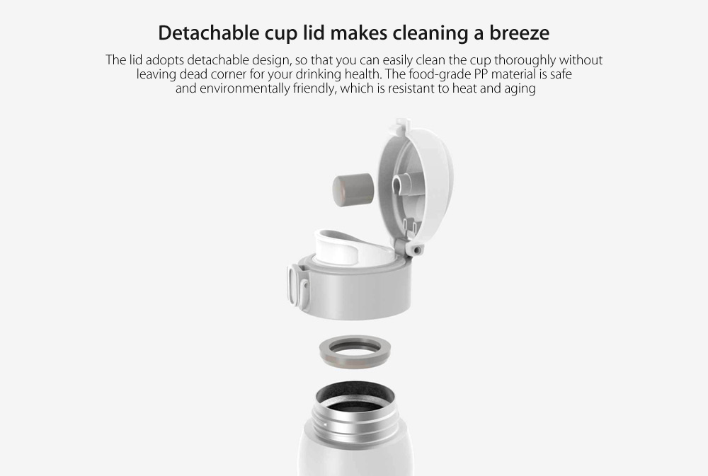 VIOMI Stainless Steel Vacuum Insulated Mug Water Bottle Thermos From Xiaomi