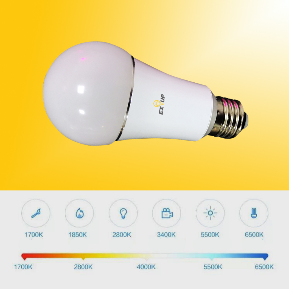 EXUP 9 W 800 Lm E26 / E27 LED Smart Bulbs A60(A19) SMD 5730 Wifi App control