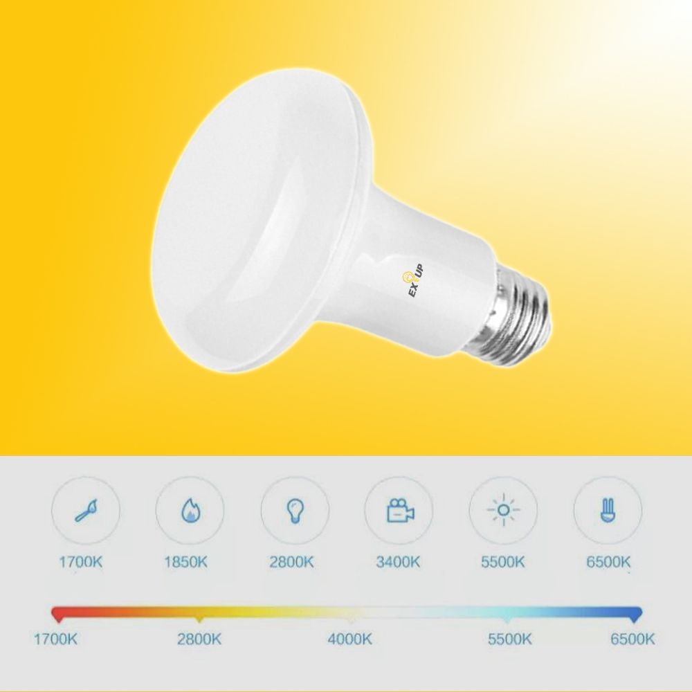 EXUP 10 W R80 / BR30 E26 / E27 LED Smart Bulbs SMD 5730 Wifi App control