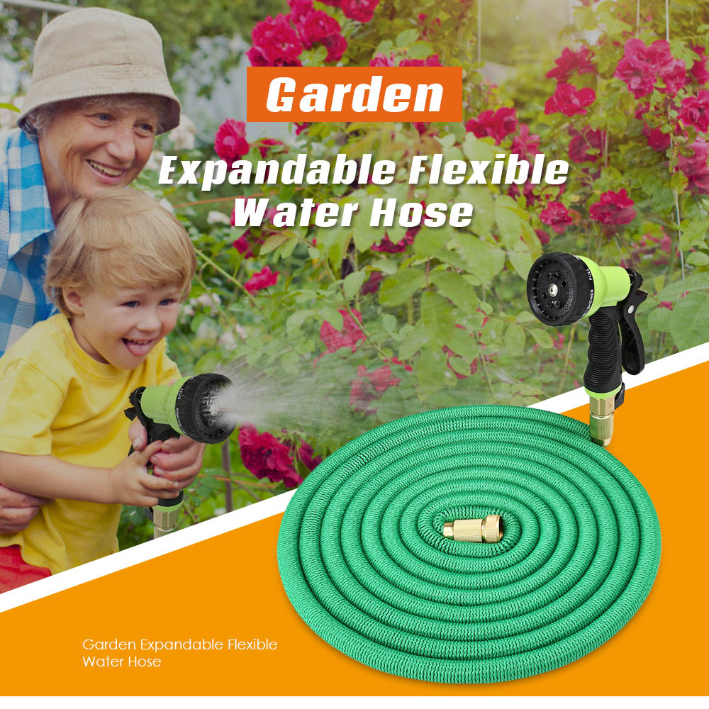 European Standard Garden Telescopic Water Pipe Gardening High Pressure Rubber Hose