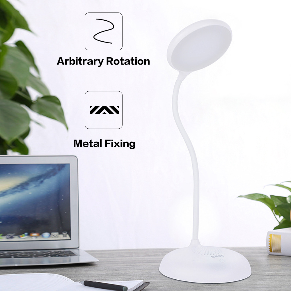 BRELONG Smart Bluetooth Voice Control Touch Induction Reading Desk Lamp White