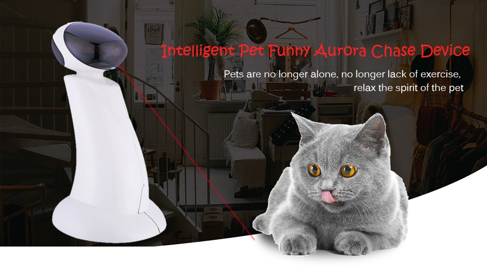 Intelligent Pet Funny Aurora Chase Device