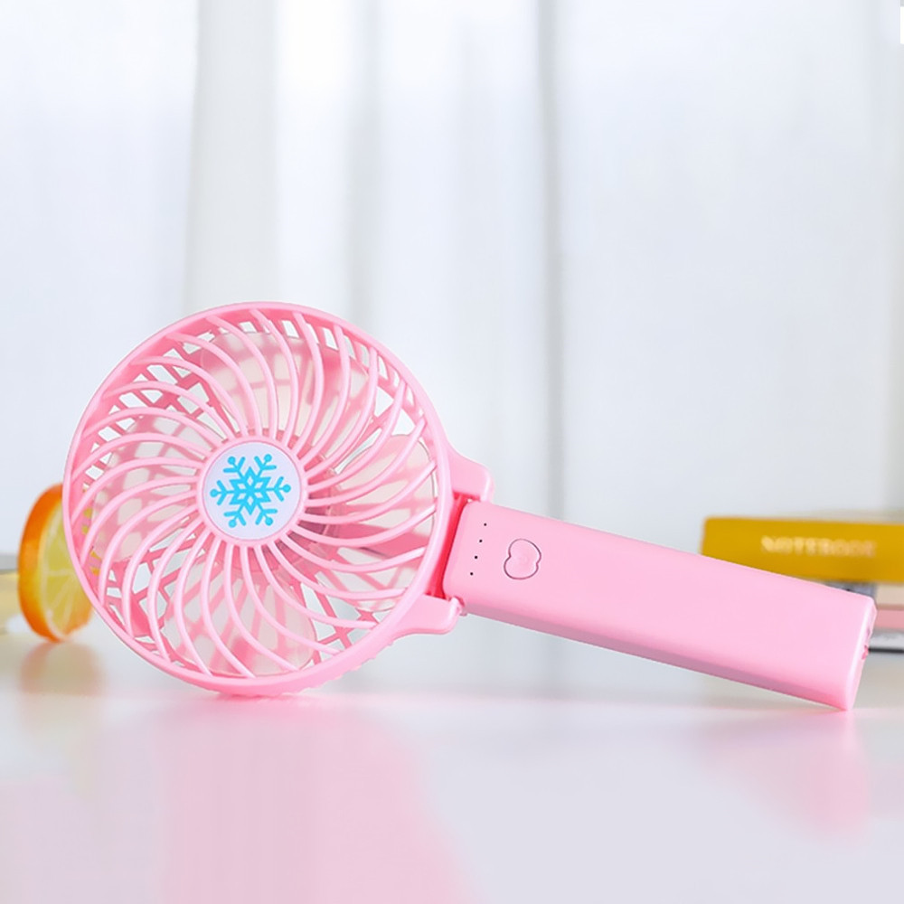 Handheld Portable USB Rechargeable Battery Operated Folding Cooling Electric Fan
