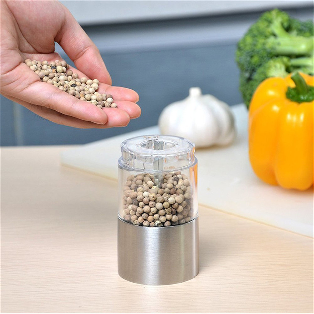 MIUK Electric Salt and Pepper Grinder Shaker Mill Kitchen Automatic Led Light