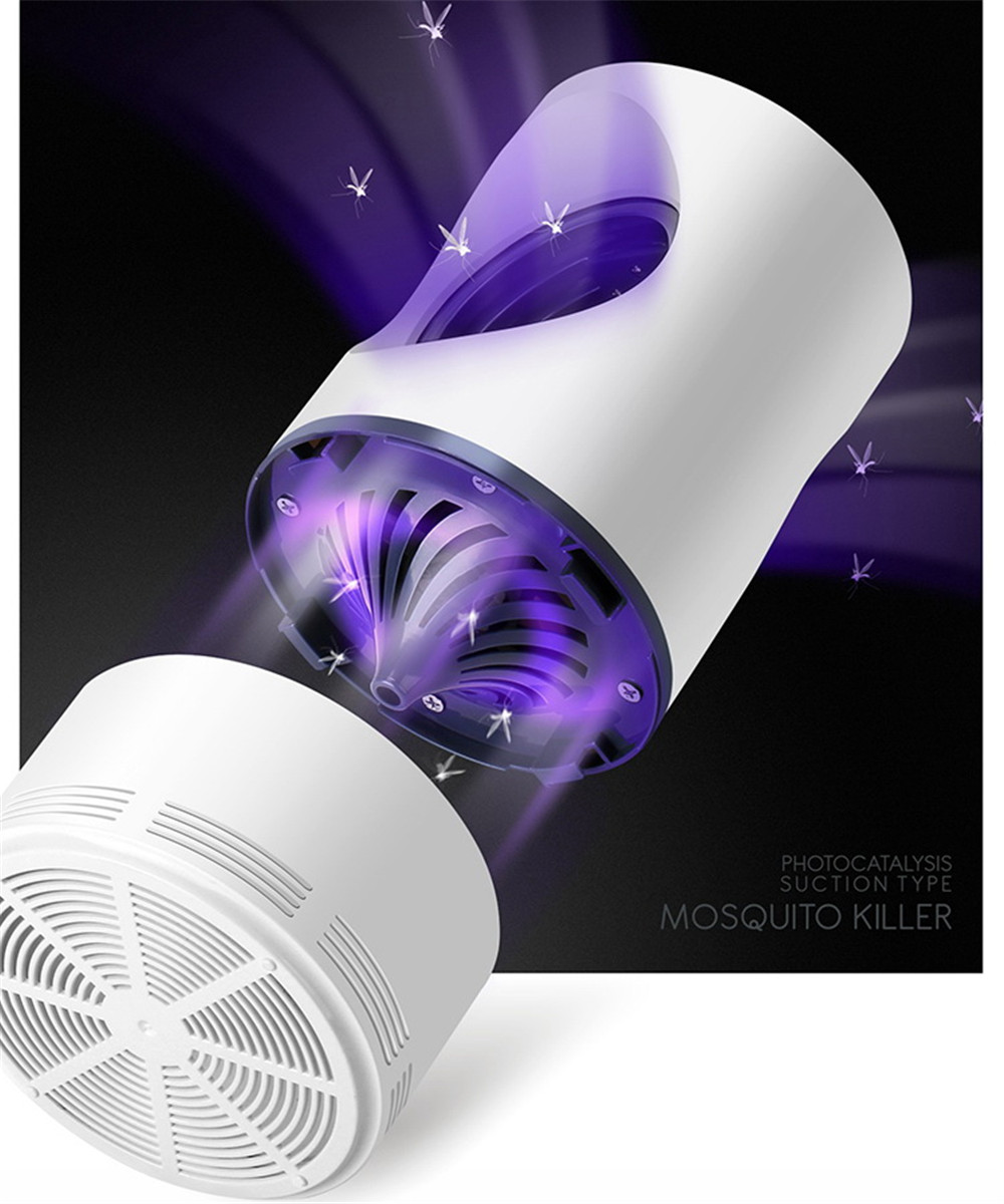 USB Electric LED Zapper Anti Mosquito Killer Lamp