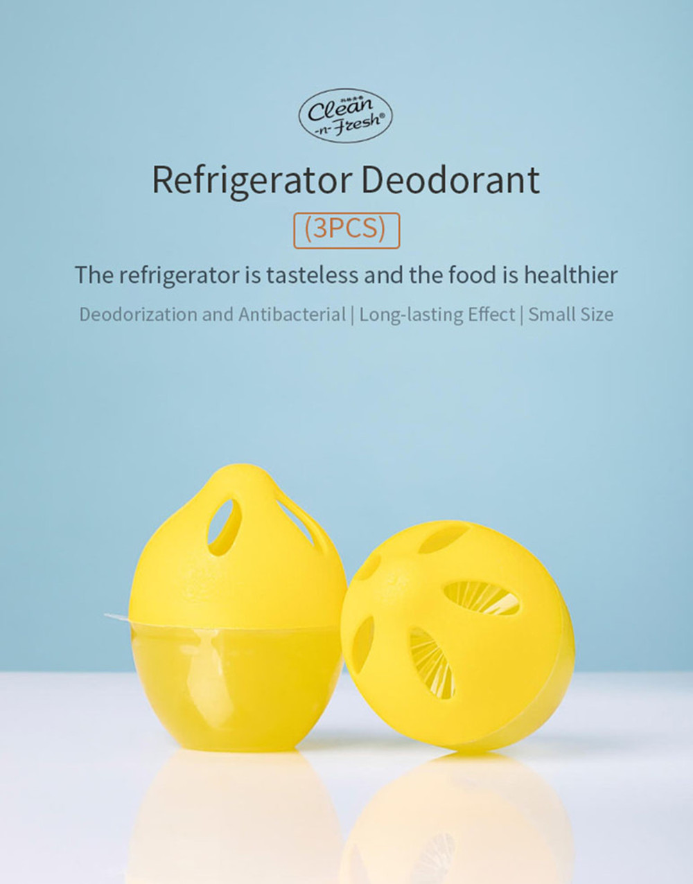 Xiaomi Refrigerator Deodorant Air Fresh Purifier 3PCS