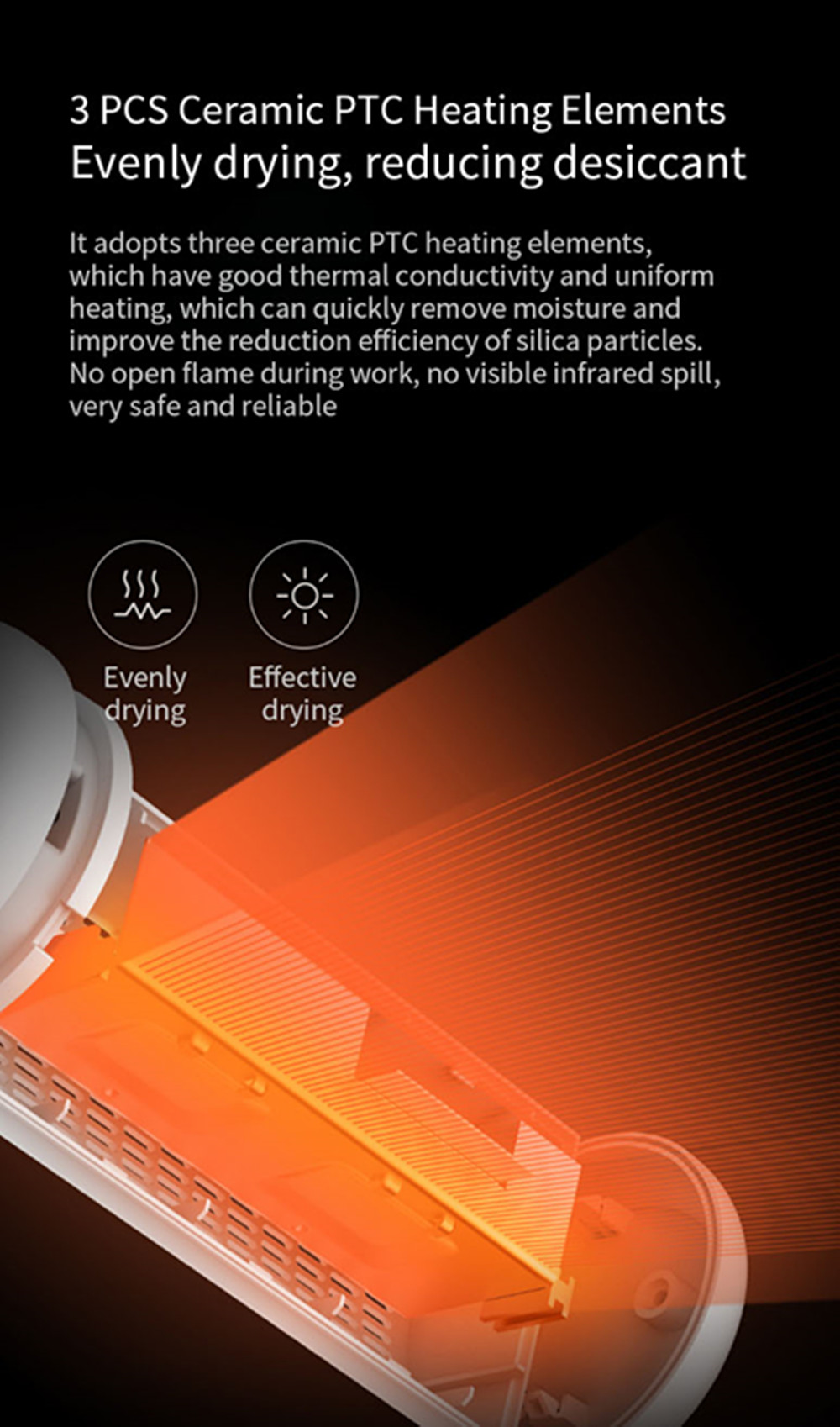Deerma Mini Dehumidifier Cycle Air Moisture Dryer From Xiaomi Youpin