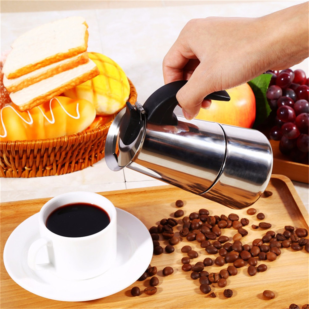 Espresso Coffee Maker Pot Stovetop Tool Filter