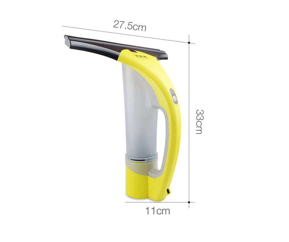 Cordless Handheld Rechargeable Window Squeegee Cleaner for Glass Mirror Tile