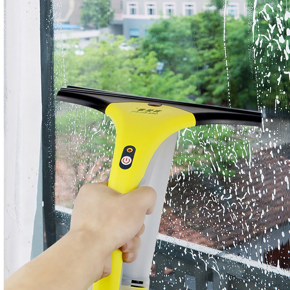 Cordless Handheld Rechargeable Window Squeegee Cleaner for Glass Mirror Tile