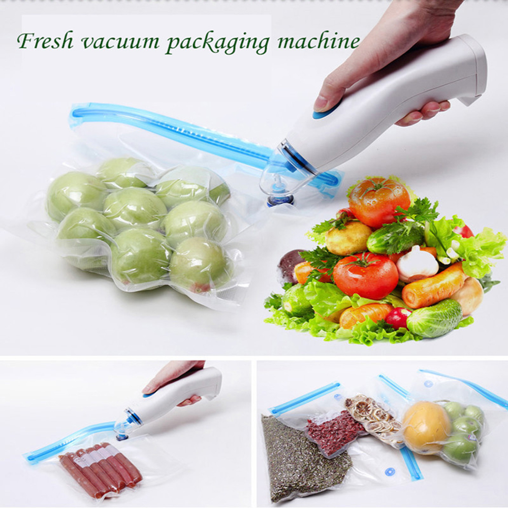 Vacuum Sealer Portable Handheld Household Food Electric Vacuum Packaging Machine