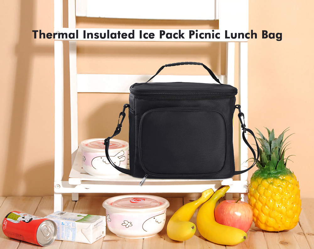 Thermal Insulated Ice Pack Picnic Lunch Bag