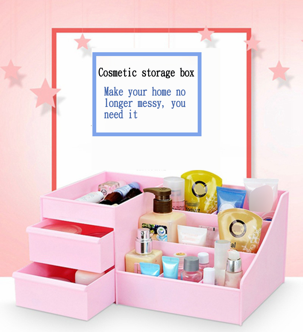 Desktop Cosmetics Storage Box Large Jewelry Storage Box