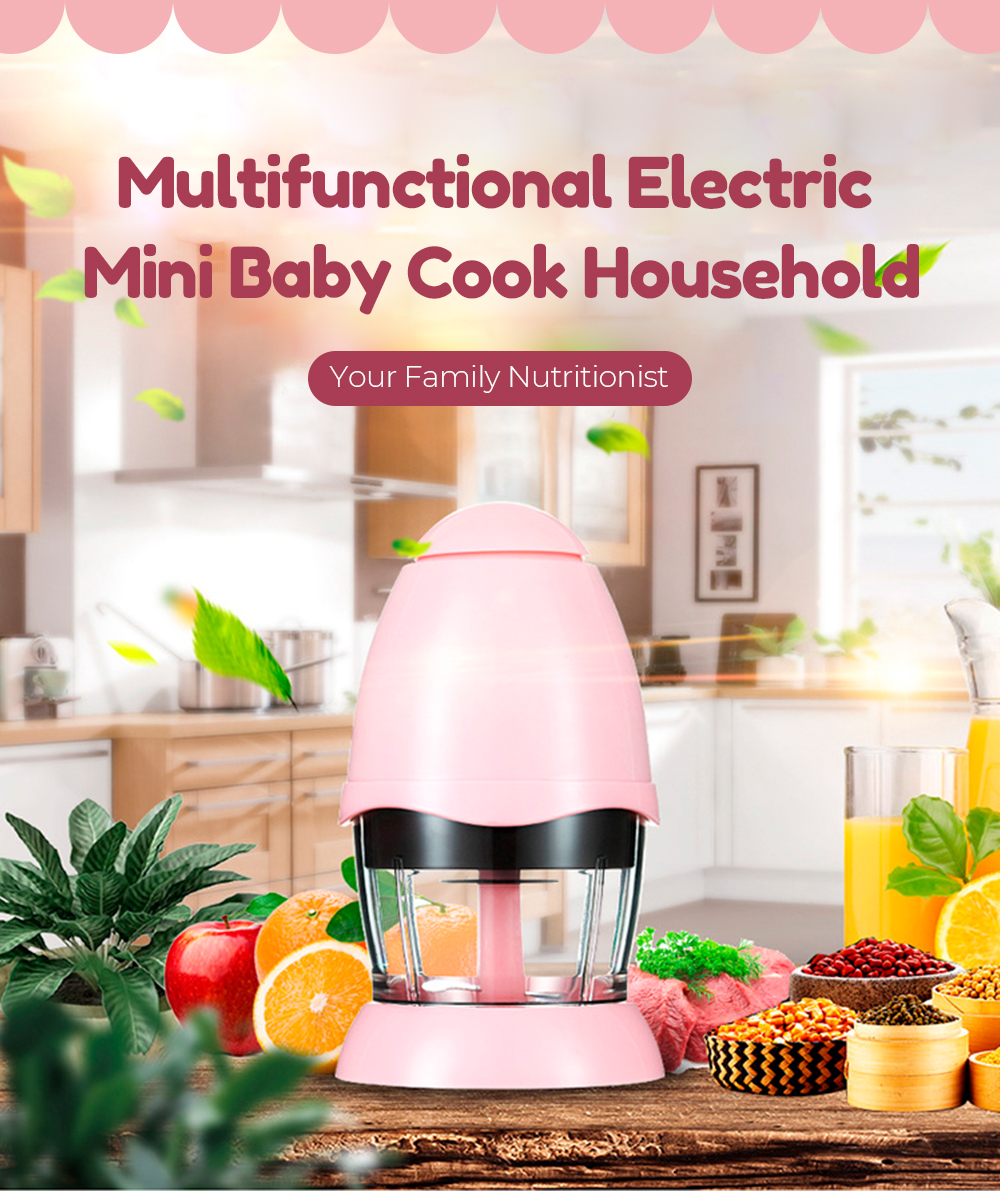 Multifunctional Baby Cook Mixer Household Electric Mini Meat Grinder Processor