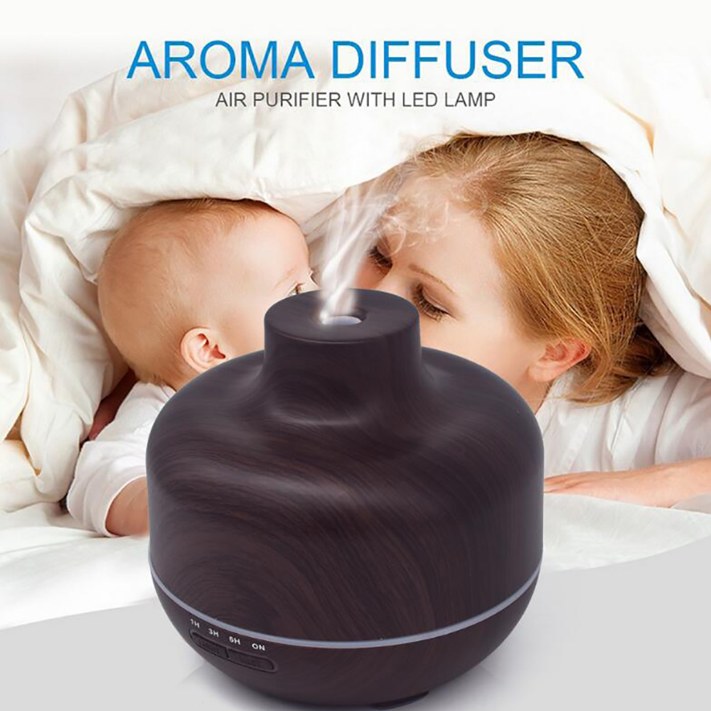 400ML Remote Control Aroma Diffuser Essential Oil Diffuser Ultrasonic Humidifier