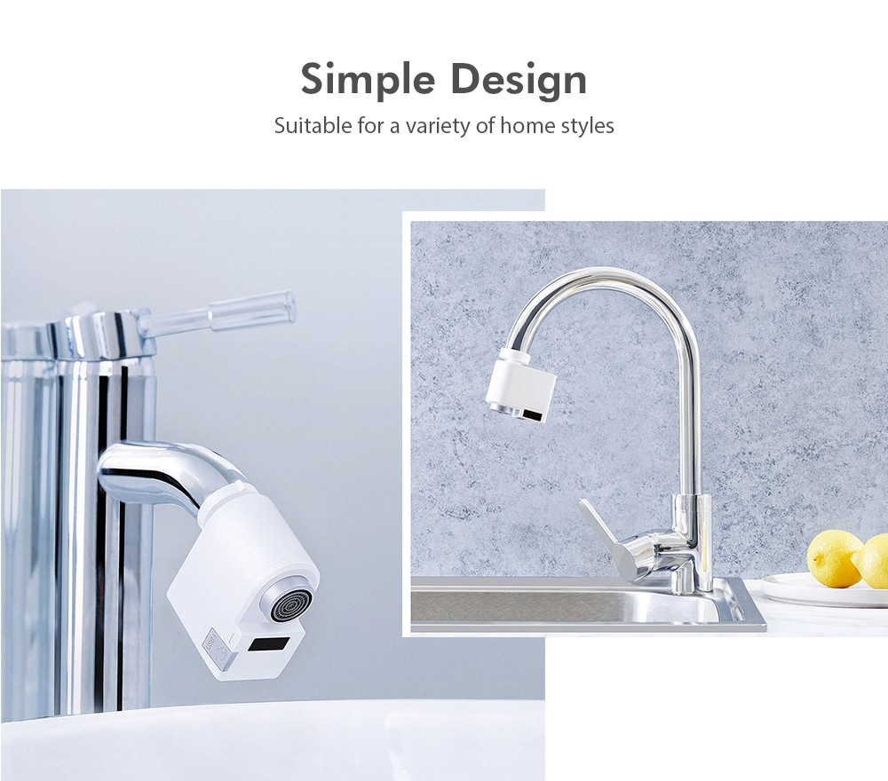 Smart Infrared Sensor Water Saving Overflow Device Faucet Tap Attachment