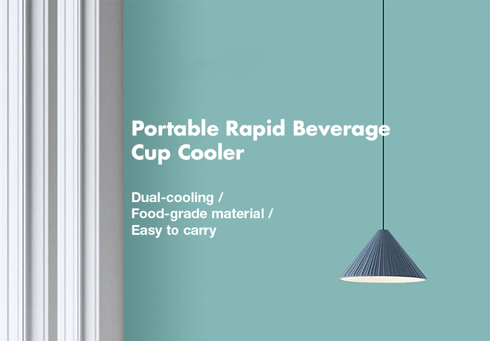 Portable Rapid Beverage Cup Cooler