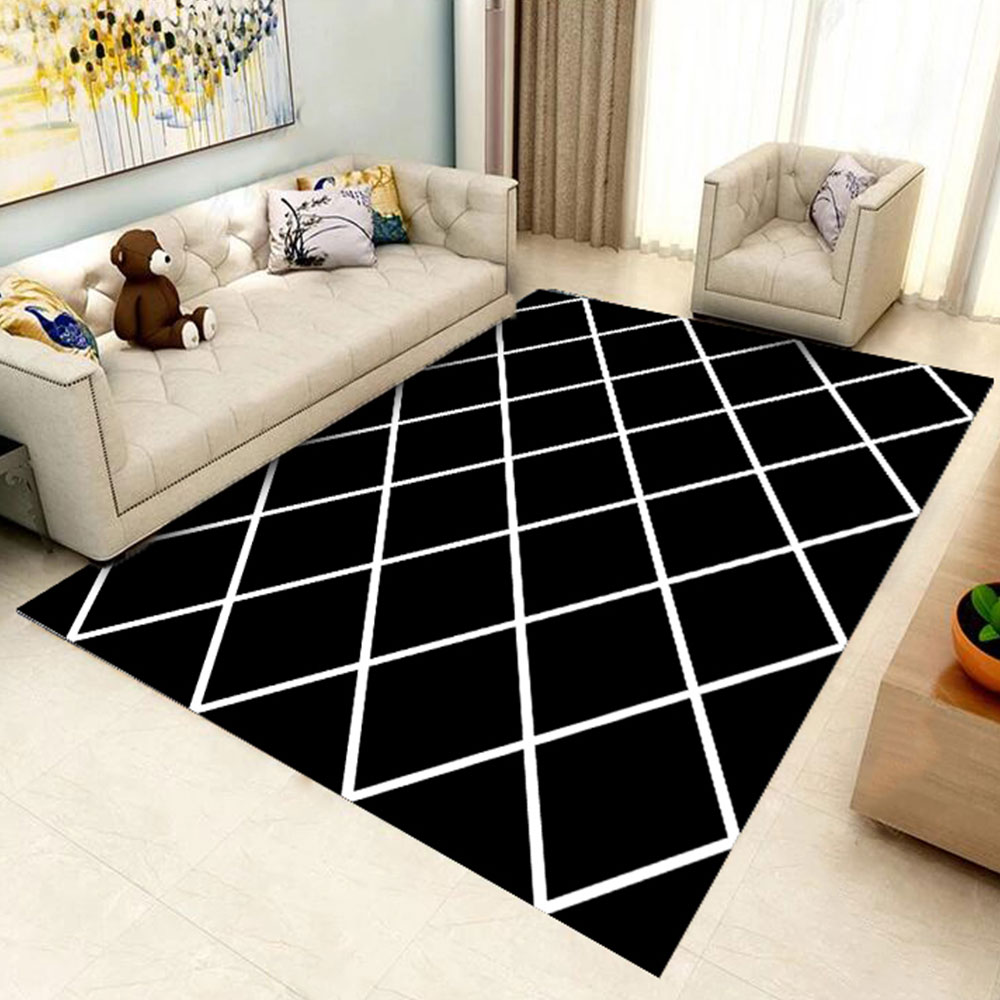 Floor Mat 3D Printing Modern Style Home Living Room Mat