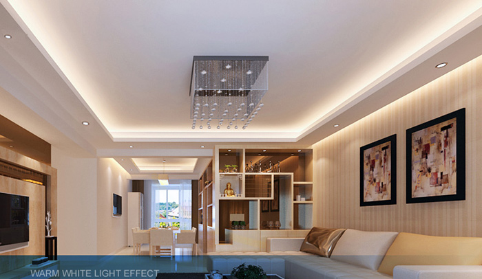 5m SMD3528 12V 24W 300 LEDs LED Light Strip for Living Room Bedroom