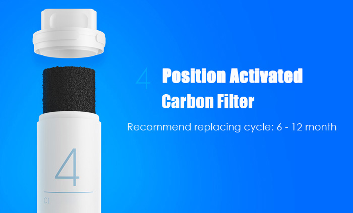 Original Xiaomi Water Purifier PP Cotton Filter Smartphone Remote Control Home Appliance