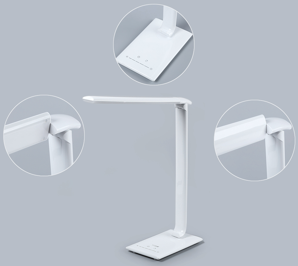 Dimmable LED Desk Table Lamp Touch Switch Light